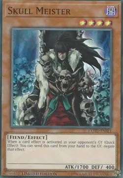 Skull Meister - COTD-ENSE1 - Super Rare - Limited Edition Near Mint Yugioh! Card - Image 1