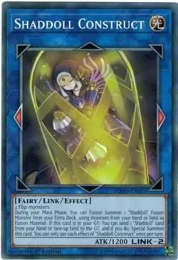 Shaddoll Construct - FLOD-EN095 - Common - 1st Edition Near Mint Yugioh! Card - Image 1