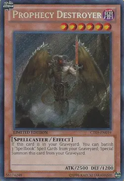 Prophecy Destroyer - CT09-EN019 - Secret Rare - Limited Edition Near Mint Yugioh - Image 1