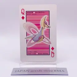 Cresselia Pokemon Playing Platinum Card Poker Giratina Nintendo Japanese Vintage - Image 1