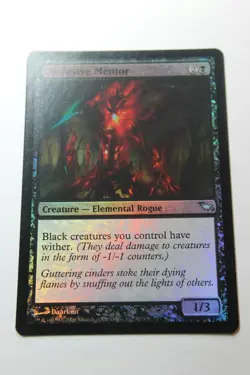 MTG Corrosive Mentor x1-Foil -Shadowmoor-Lightly Played - Image 1