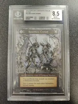 Sorcery Contested Realm - Relentless Crowd Promo - Extremely Rare 1 /100 - Image 1