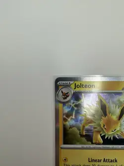 Jolteon 029/131 – Scarlet & Violet: 151 Set – Holo Rare – Pokemon TCG - Image 3