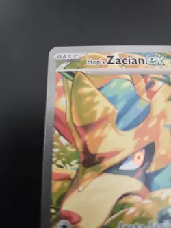 Hop's Zacian ex 186/159 Sv09: Journey Together Holo Pokemon - Image 4