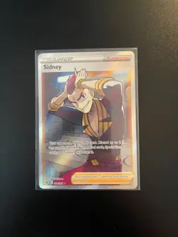 2021 Pokemon Fusion Strike Sidney Full Art Trainer 264/264 NM Ultra Rare Holo - Image 1