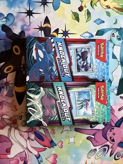Pokemon Suicune & Kyogre Knock Out Collection [Set of 2] NEW SEALED - Image 1