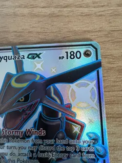 Rayquaza GX 177a/168 Pokemon TCG Hidden Fates Alternate Art Shiny Promo Card - Image 5