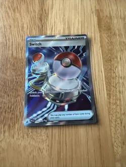 Pokemon TCG Switch 123/094 Ultra Rare – Phantasmal Flames – Near Mint - Image 1