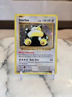 Pokemon TCG Snorlax - XY179 - XY Promos (PR) Black Star Promo HP - Image 1