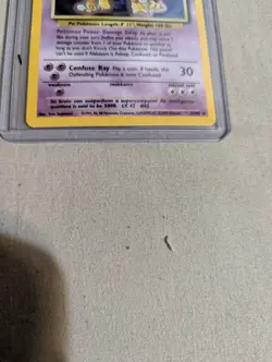 VINTAGE RARE Alakazam 1/102 Base Set Holo Rare 1999 Pokemon TCG NM GRADABLE - Image 3