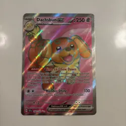 Dachshund ex 160/142 Ultra Rare - Stellar Crown 2024 SV07: Pokemon TCG - NM - Image 1