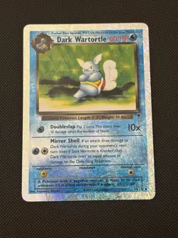 2002 Pokemon Dark Wartortle 39/110 Legendary Collection Reverse Holo Rare - Image 1