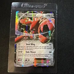 (NM) Scizor EX Breakpoint 76/122 Holo Ultra Rare Pokemon TCG - Image 1
