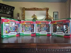 Pokemon TCG First Partner Illustration Collection Series 1 Box. Lot of FOUR - Image 1