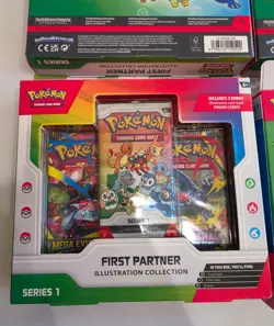 Pokemon TCG First Partner Illustration Collection Series 1 Sealed - Lot of 4 - Image 3