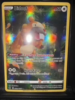Bidoof (Pokemon Crown Zenith Galarian Ga GG29/GG70 Near Mint - Image 1