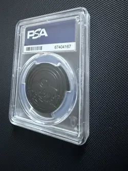 2014 Mega Gengar Coin: Purple - Pokemon XY "Bolt Twister" Theme Deck Coin PSA 9 - Image 4