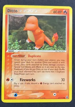 Ditto (Charmander) - EX Delta Species - 61/113 - Common - Pokemon TCG - LP - Image 1