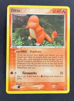 Ditto (Charmander) - EX Delta Species - 61/113 - Common - Pokemon TCG - LP - Image 2