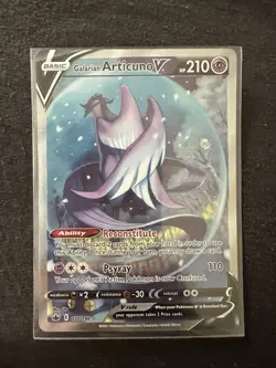 Pokemon Galarian Articuno V Full Art Ultra Rare Holo 170/198 Chilling Reign - Image 1