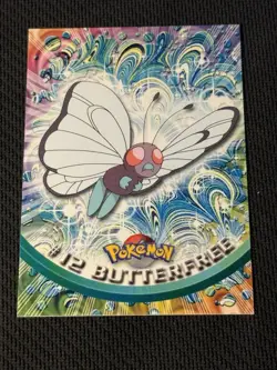 #12 Butterfree NM - Pokemon Topps Series 1 - Image 1