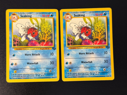 2 x Seaking 46/64 - Pokemon Jungle - Image 1