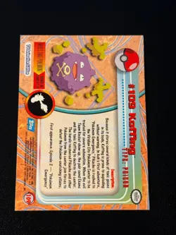 Koffing 109 Pokemon Topps - Image 2
