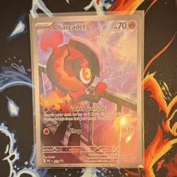 Pokemon TCG Charcadet 022 MEP 2025 Promo Basic 70 HP Flame Type English - Image 1
