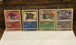 Pokemon Go Radiant Charizard, Blastoise, Venusaur Trio English Set With Eevee - Image 1