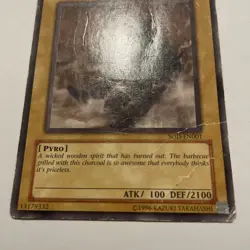Yu-Gi-Oh! SOD-EN001 Charcoal Inpachi – Unlimited Rare Card - Image 2