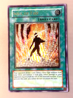 yugioh Soul of Fire FOTB-EN031 Ultimate rare unlimited Edition near mint - Image 2