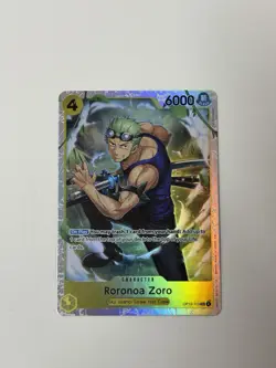 One Piece English - Roronoa Zoro - OP15-113 - SR - NM - Image 1