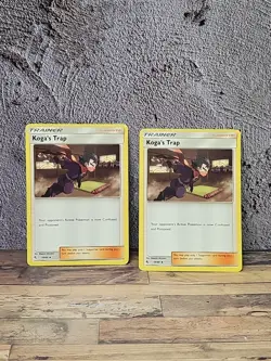 Koga's Trap 59/68 Hidden Fates Regular Pokemon card x2 - Image 1