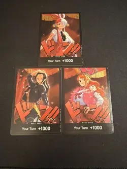 FOIL DON!! EB03 Heroines Edition Set of 3 - ENGLISH One Piece CCG - Image 1