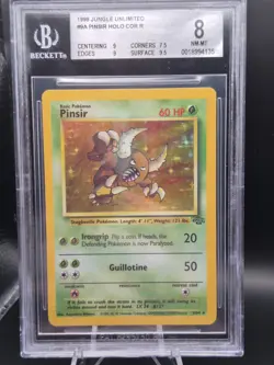 Pokemon Card Lot 2x Graded Slabs Pinsir Holo Jungle Vintage Golbat Deoxys Stamp - Image 2