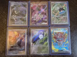 Pokemon Card Lot Full Arts And Etc Holo Japanese 6 Cards Total TCG - Image 1