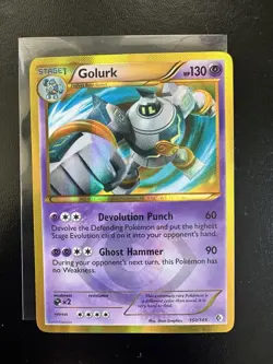 Pokemon TCG Golurk Boundaries Crossed Holo Card 150/149 Secret Rare - Image 1