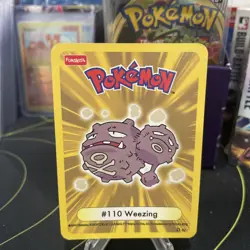 Funskool pokemon who am i card weezing #110 (NM condition) - Image 4