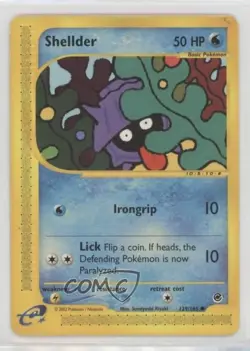 Shellder Pokemon e-Card Series Expedition #129 2002 - Image 1