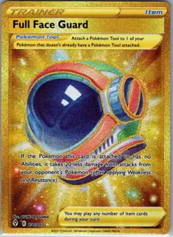 Full Face Guard (Secret) 231/203 SWSH07: Evolving Skies - Pokemon Card - NM - Image 1