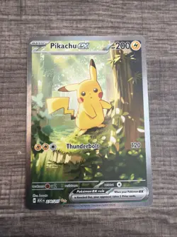 Pikachu ex - Ascended Heroes Special Illustration Rare Card 276/217 SIR NM/MINT - Image 1