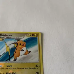 Raichu 3/17 Pokemon TCG Pop Series 9 Rare Cracked Ice Reverse Holo Card - Image 4