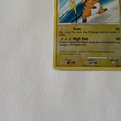 Raichu 3/17 Pokemon TCG Pop Series 9 Rare Cracked Ice Reverse Holo Card - Image 5