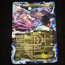 Pokemon Palkia-Ex TCG Plasma Blast 66/101 Holo Rare Card - Image 1