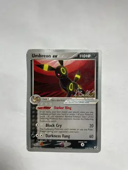 Umbreon ex 112/115 EX world championship 2006 Holo Rare Pokemon Card TCG - Image 1