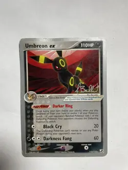 Umbreon ex 112/115 EX world championship 2006 Holo Rare Pokemon Card TCG - Image 3
