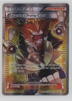 Full Art - Lysandre's Trump Card Pokemon XY Phantom Forces #118 - Image 1