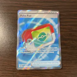 Pokemon Poke Pad Trainer Item Card POR 113/088 Holo - Pokemon TCG - Image 1