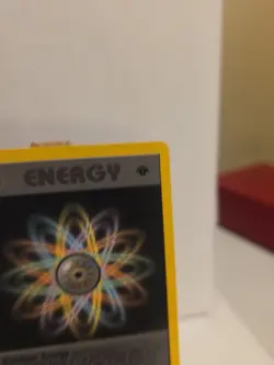 1st Edition Rainbow Energy 80/82 Team Rocket Non Holo Rare Pokemon Card LP - Image 3