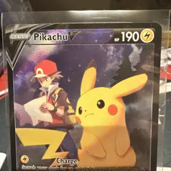 Pikachu V TG16/TG30 SWSH11: Lost Origin Trainer Gallery Ultra Rare Pokemon Card - Image 2